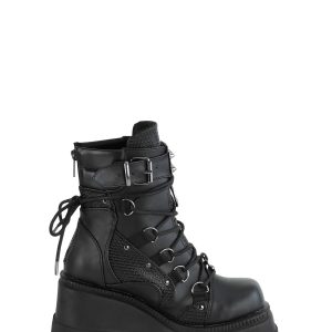 Shaker-60 Platform Ankle Boots