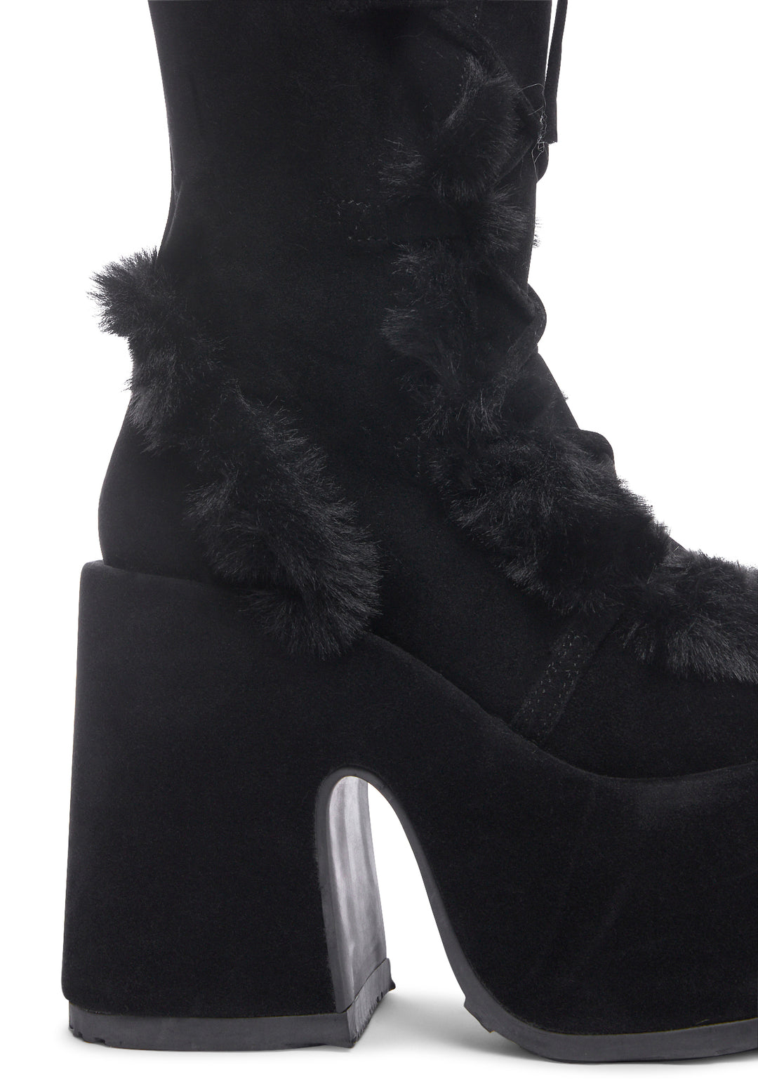 Camel-311 Platform Knee High Boots - Image 2