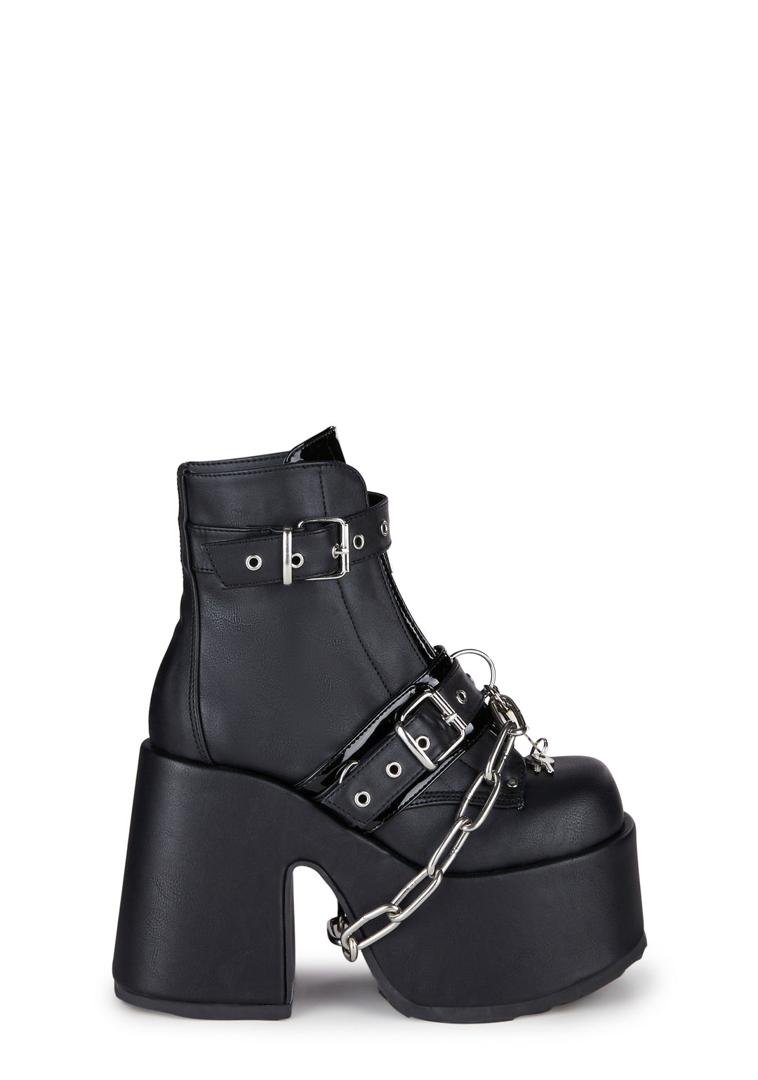 Camel-205 Platform Ankle Boots