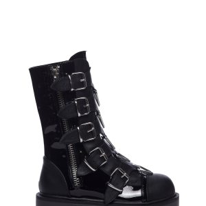 Slacker-160 Platform Mid-Calf Boots