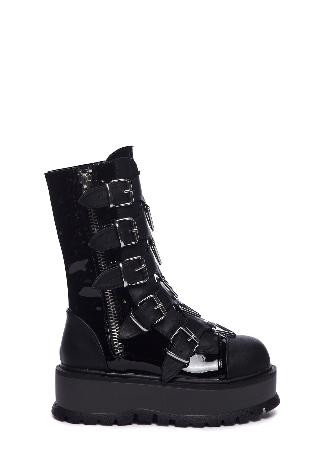 Slacker-160 Platform Mid-Calf Boots