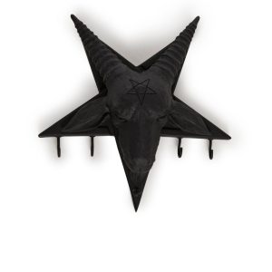 Goathead Wall Keyholder Kreepsville 666 - Black