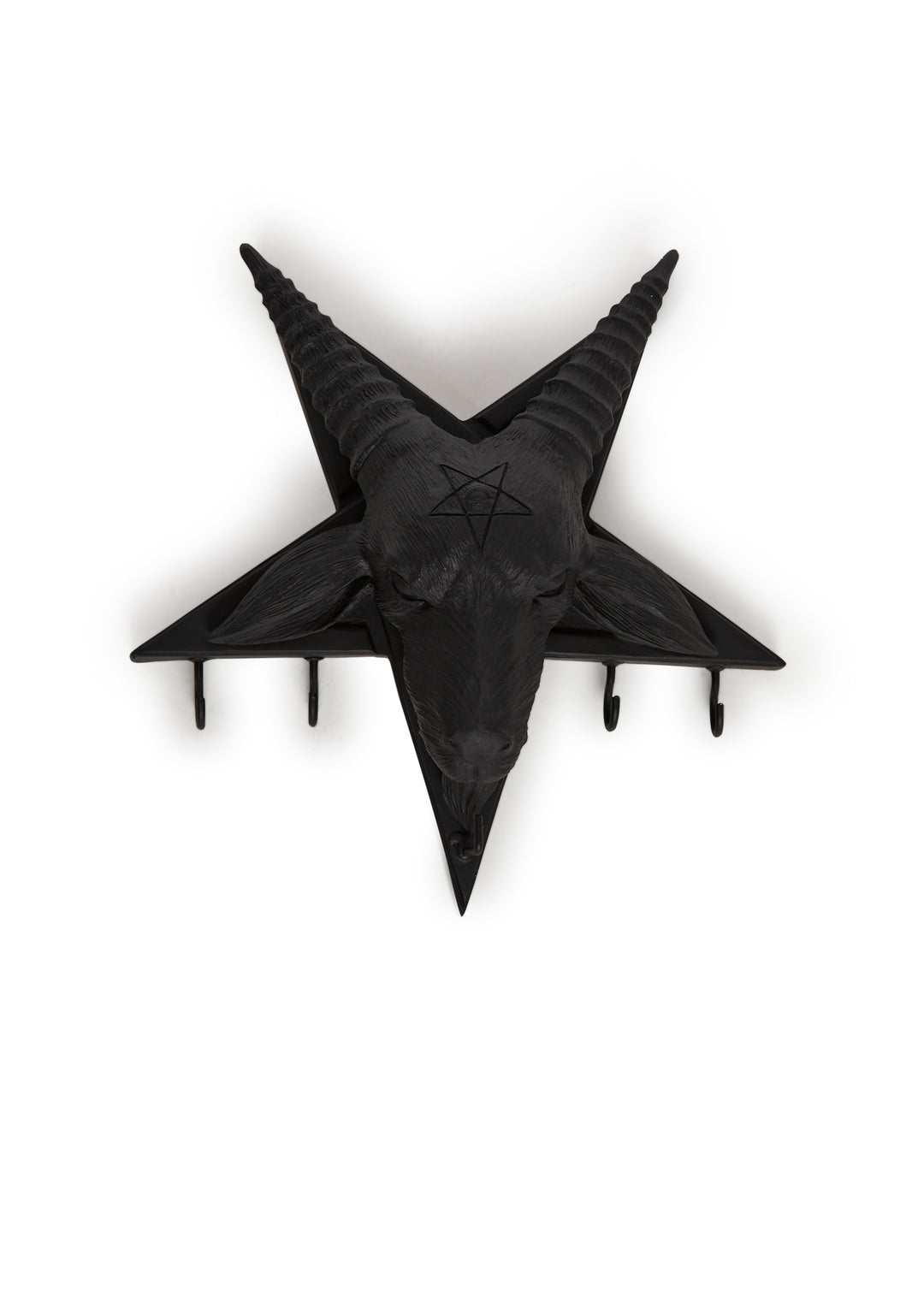 Goathead Wall Keyholder Kreepsville 666 - Black