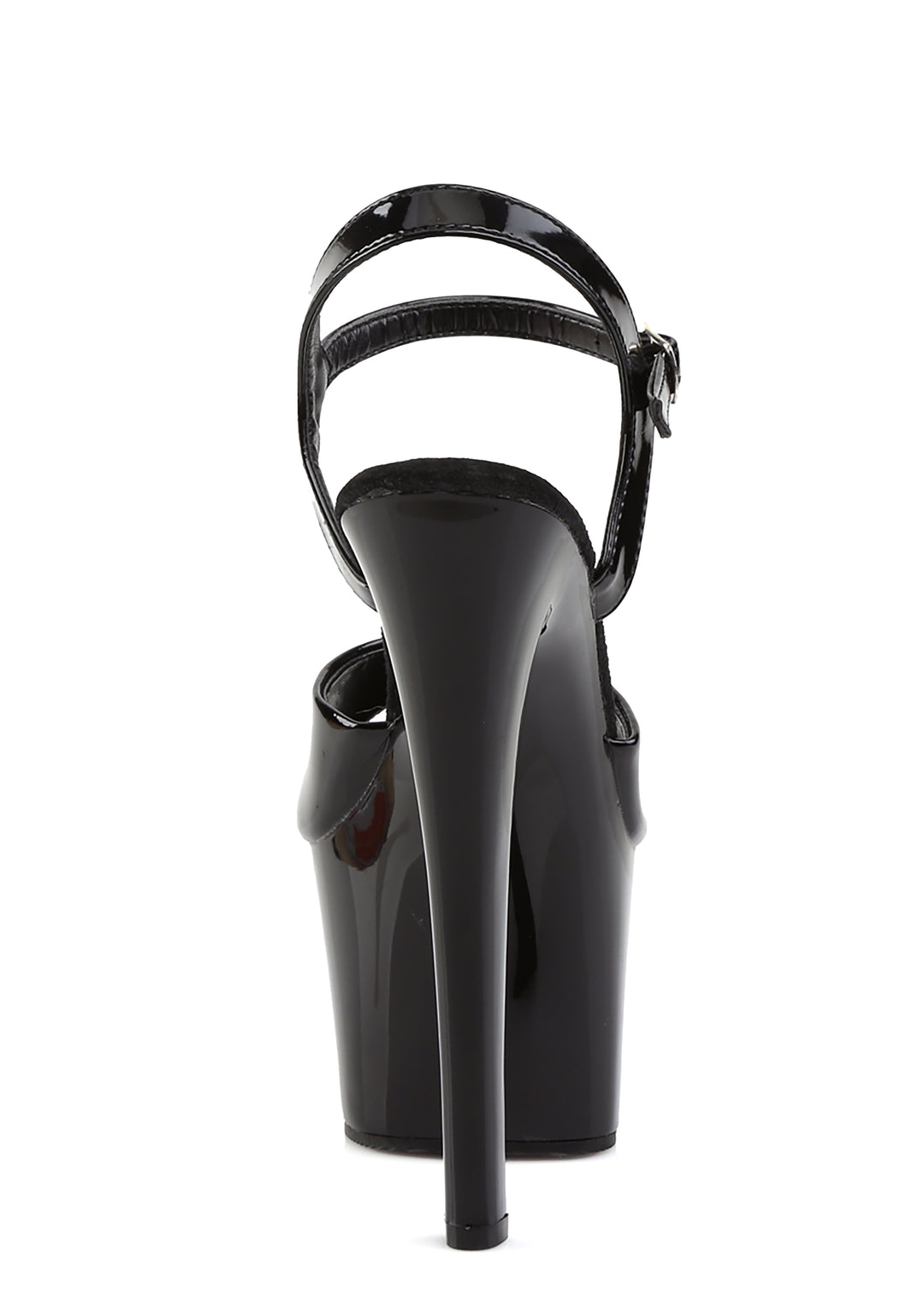 Sky-309 Platform Ankle Strap Sandals-Black - Image 4