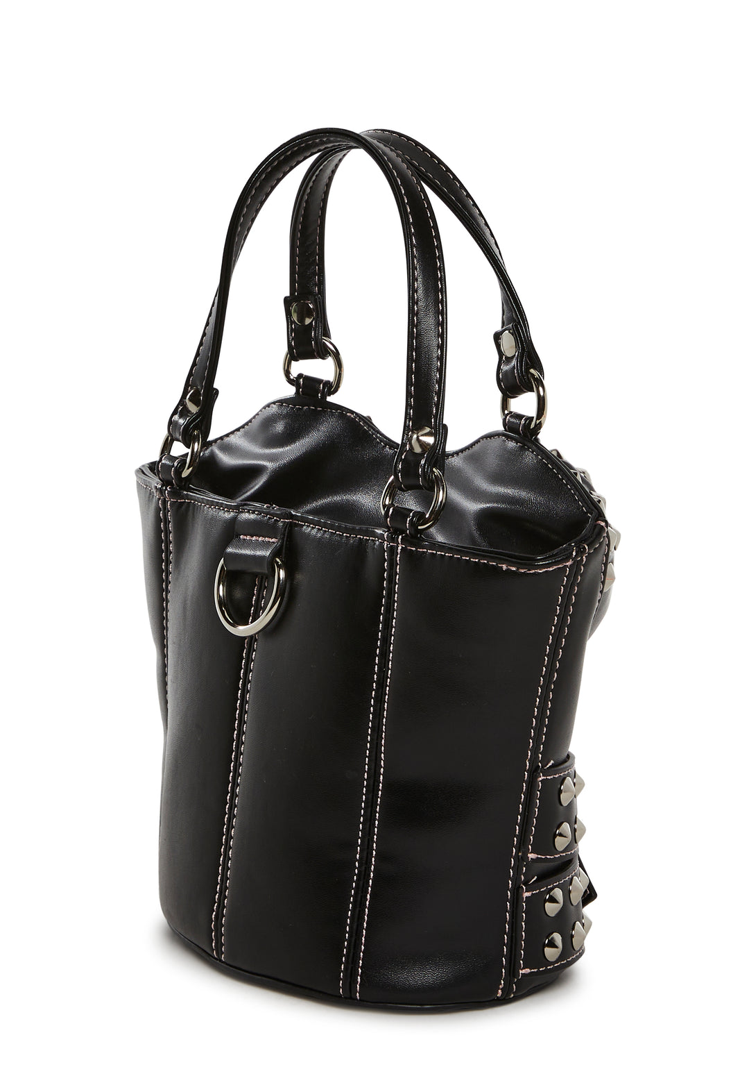 Current Mood Vegan Leather Bondage Bustier Handbag - Image 4