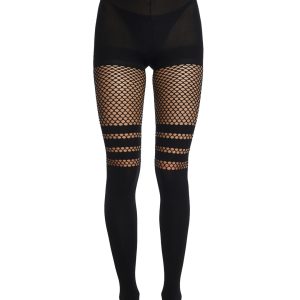 Varsity Fishnet Tights