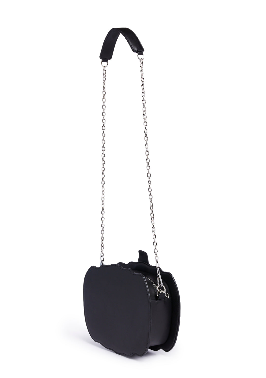 Trickz N Treatz Jack O Lantern Crossbody Bag - Black - Image 5