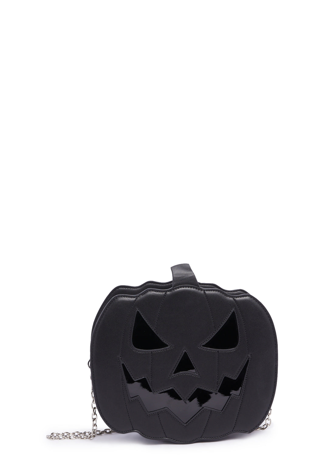Trickz N Treatz Jack O Lantern Crossbody Bag - Black - Image 4