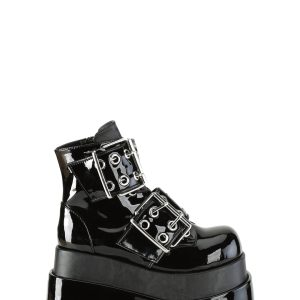 Bear-104 Platform Ankle Boots