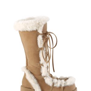 Cubby-311 Platform Knee High Boots