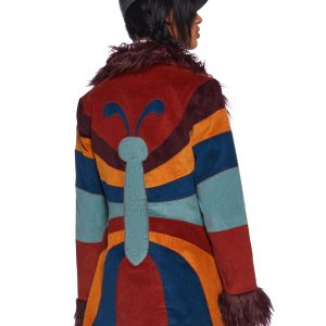 Current Mood Corduroy Faux Fur Butterfly Coat
