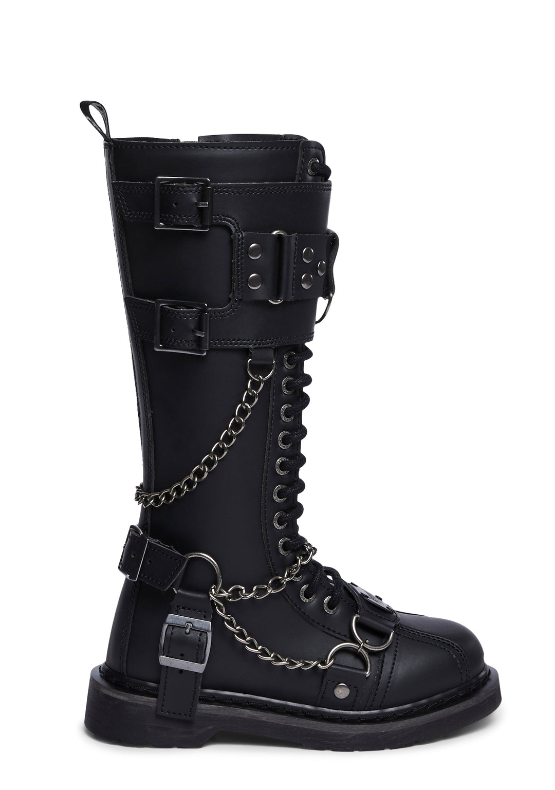 Bolt-415 Unisex Knee High Boots