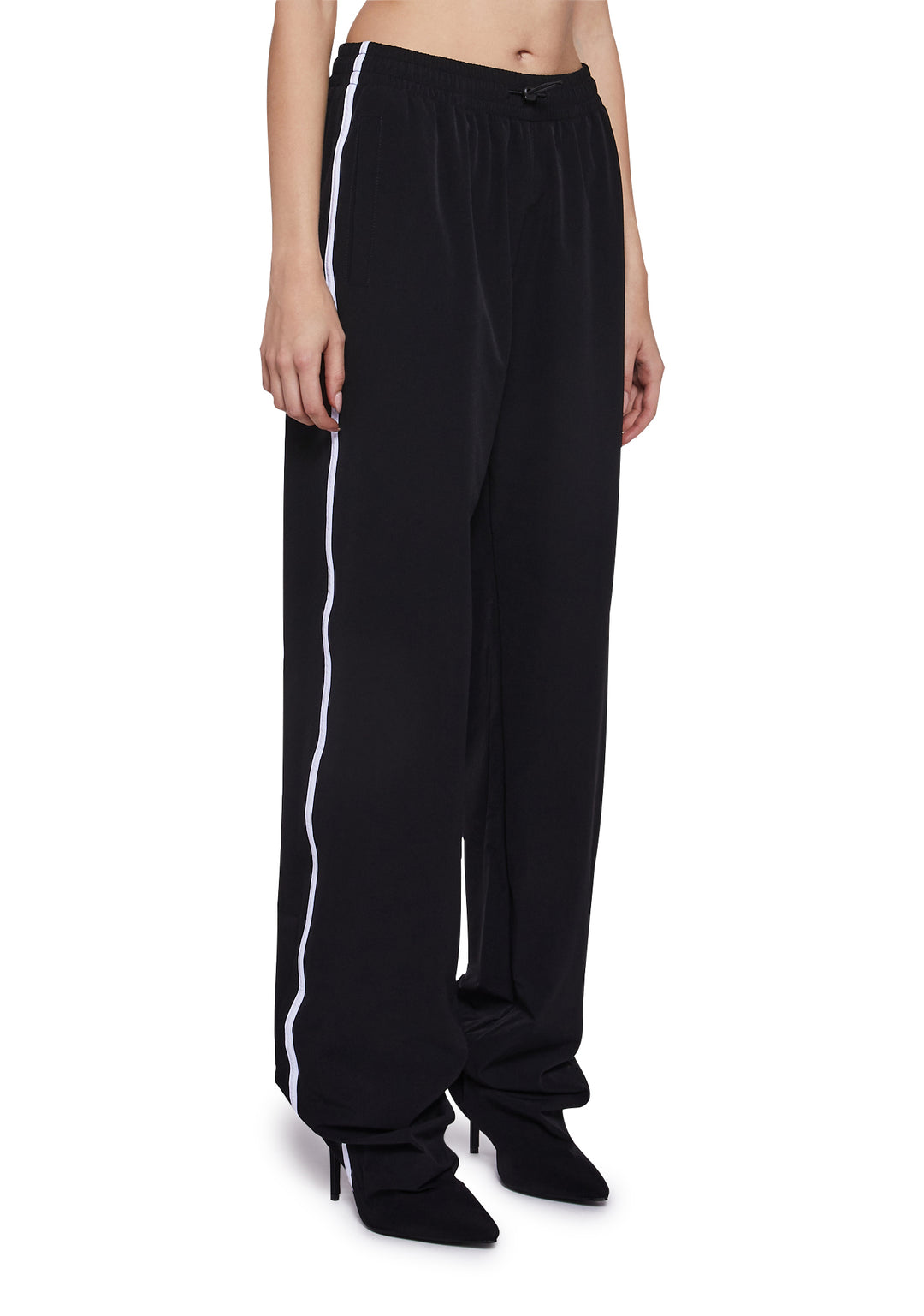 AZALEA WANG Pant Stiletto Heels - Black - Image 3