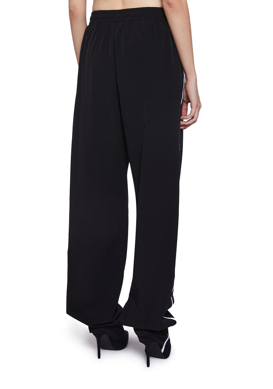 AZALEA WANG Pant Stiletto Heels - Black - Image 4