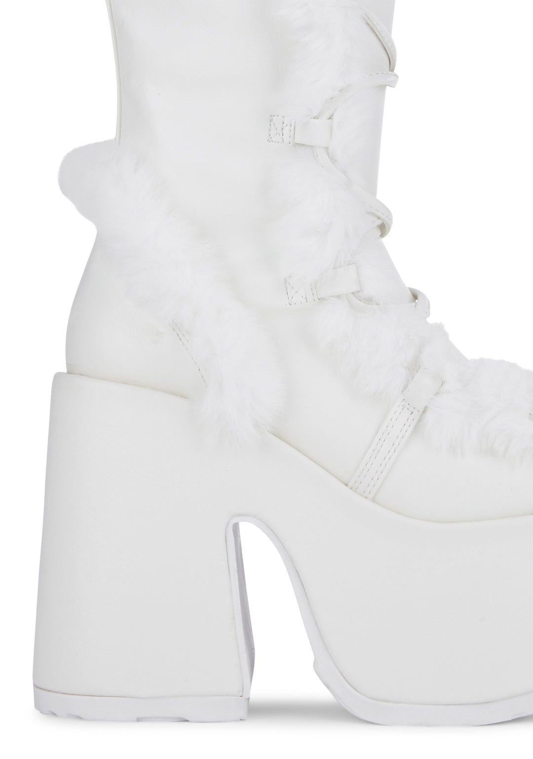 Camel-311 Platform Knee High Boots - Image 2